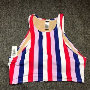 OLD NAVY High-Neck Swim Top. NWT.